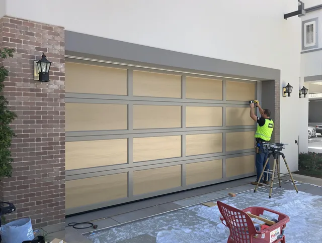 Garage door replacement service by Stonington Garage Door Repair in Stonington