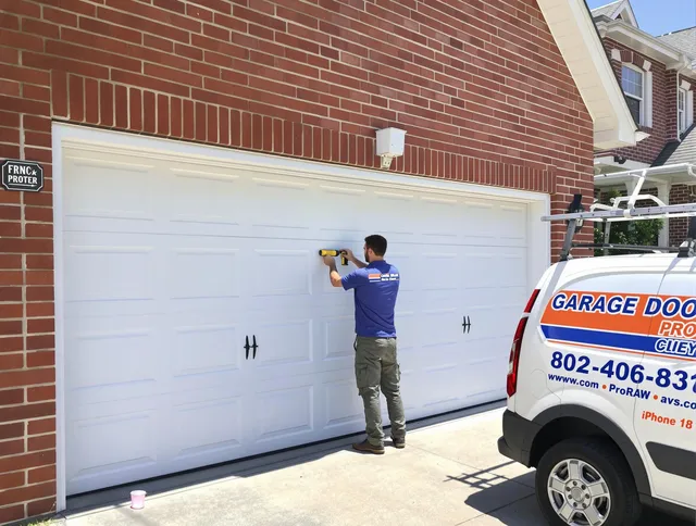Local garage door repair service by Stonington Garage Door Repair in Stonington