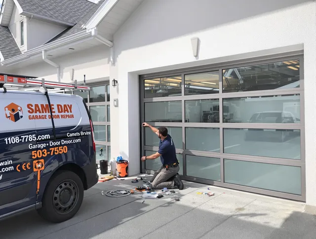 Same-day garage door repair service by Stonington Garage Door Repair in Stonington